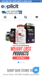 Mobile Screenshot of explicitsupplements.com